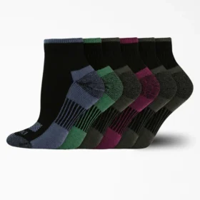 Women’s Moisture Control Quarter Socks, Size 6-9, 6-Pack Women’s Moisture Control Quarter Socks, Size 6-9, 6-Pack