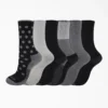 Women’s Pattern Crew Socks, Size 6-9, 6-Pack Women’s Pattern Crew Socks, Size 6-9, 6-Pack