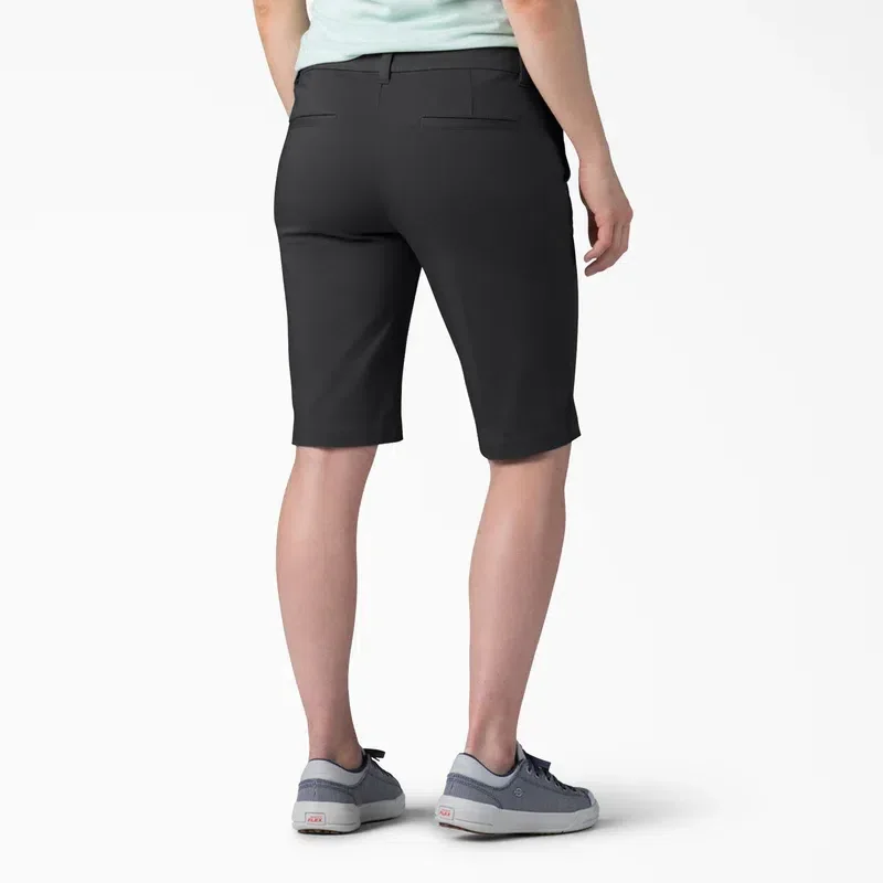 Women’s Perfect Shape Straight Fit Bermuda Shorts, 11″ Women’s Perfect Shape Straight Fit Bermuda Shorts, 11″
