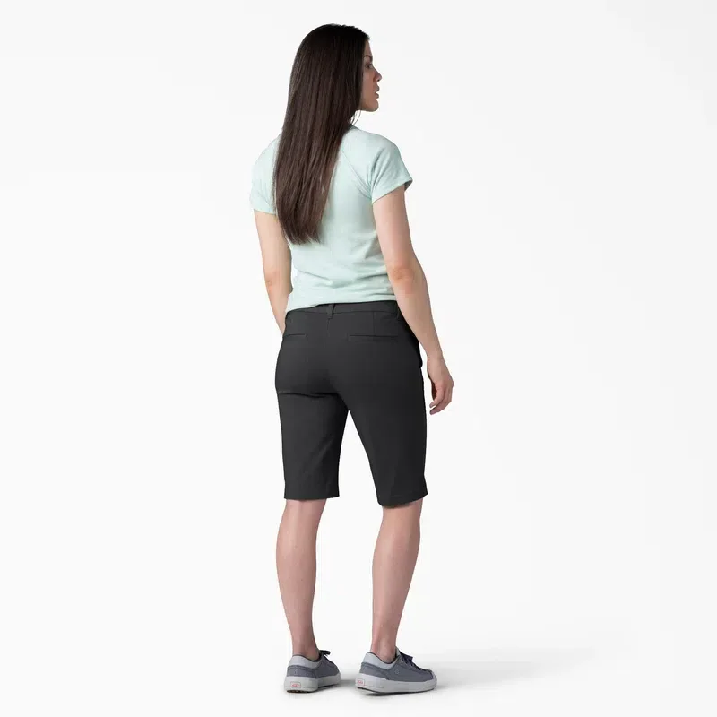 Women’s Perfect Shape Straight Fit Bermuda Shorts, 11″ Women’s Perfect Shape Straight Fit Bermuda Shorts, 11″