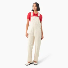 Women’s Pinstripe Service Bib Overalls Women’s Pinstripe Service Bib Overalls