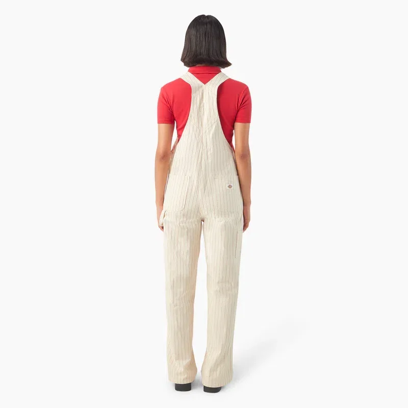 Women’s Pinstripe Service Bib Overalls Women’s Pinstripe Service Bib Overalls