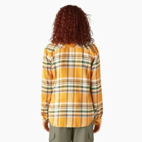 Women’s Plaid Flannel Long Sleeve Shirt