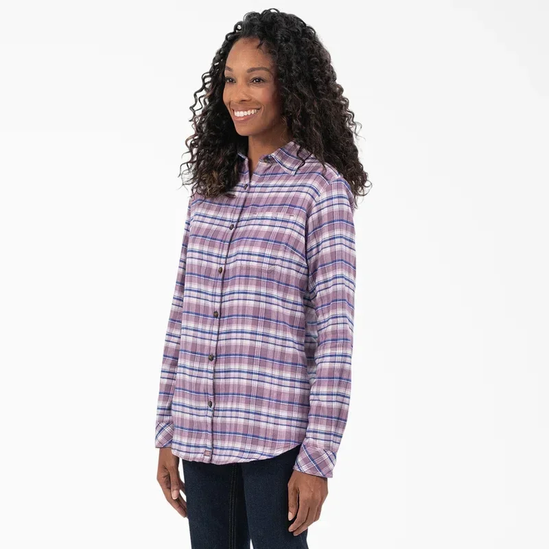 Women’s Plaid Flannel Long Sleeve Shirt Women’s Plaid Flannel Long Sleeve Shirt