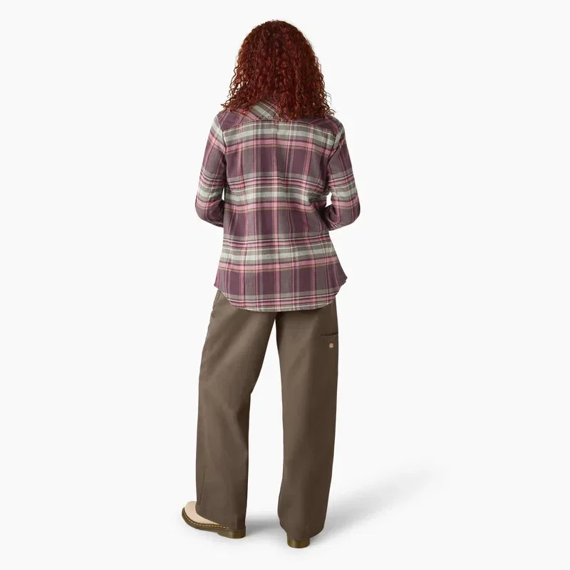 Women’s Plaid Flannel Long Sleeve Shirt Women’s Plaid Flannel Long Sleeve Shirt