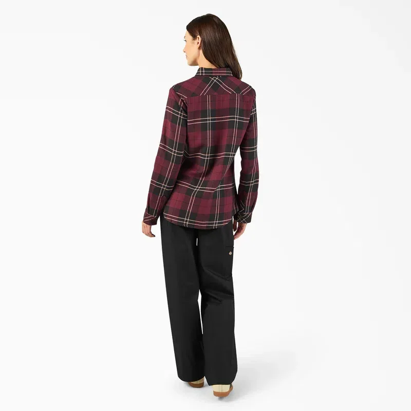 Women’s Plaid Flannel Long Sleeve Shirt Women’s Plaid Flannel Long Sleeve Shirt
