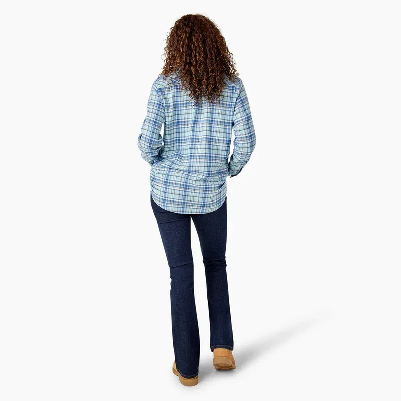 Women’s Plaid Flannel Long Sleeve Shirt Women’s Plaid Flannel Long Sleeve Shirt