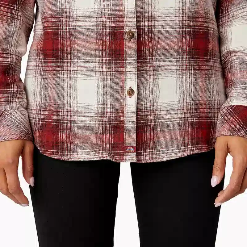 Women’s Plaid Flannel Long Sleeve Shirt Women’s Plaid Flannel Long Sleeve Shirt