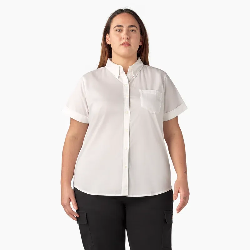 Women’s Plus Button-Up Shirt Women’s Plus Button-Up Shirt