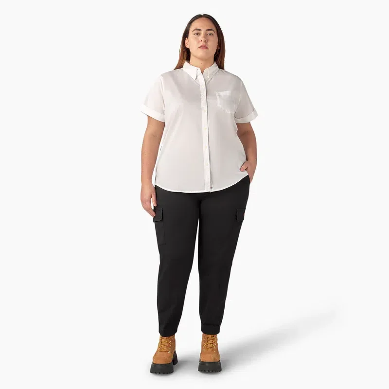 Women’s Plus Button-Up Shirt Women’s Plus Button-Up Shirt