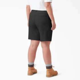Women’s Plus Cooling Relaxed Fit Shorts, 9″