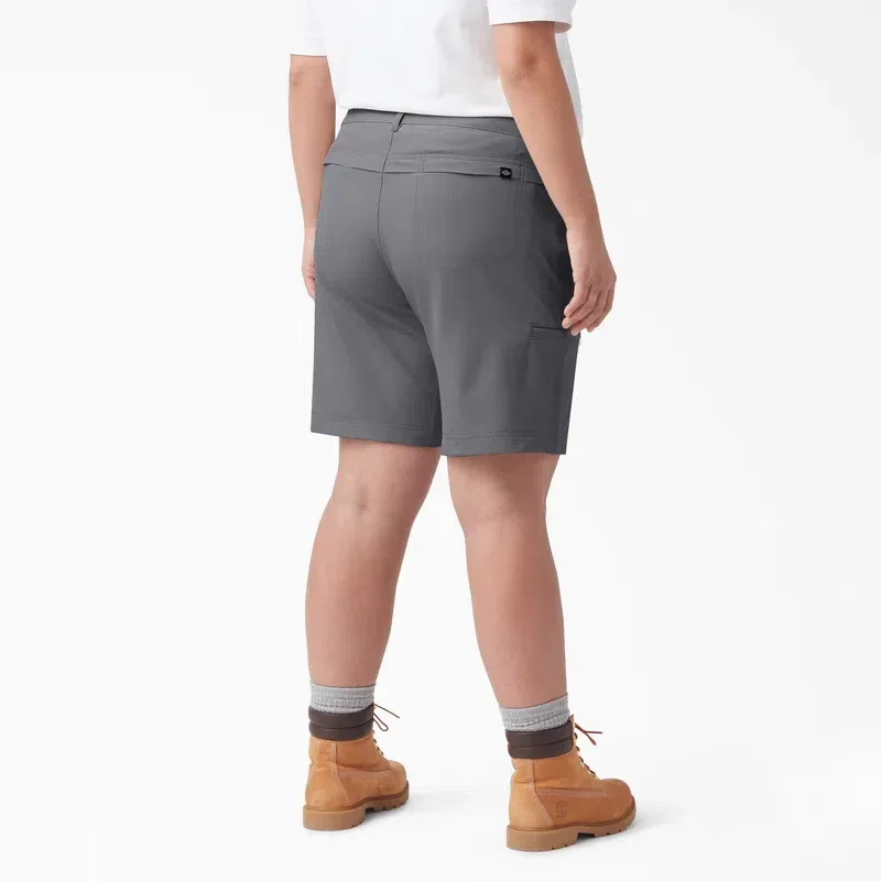 Women’s Plus Cooling Relaxed Fit Shorts, 9″ Women’s Plus Cooling Relaxed Fit Shorts, 9″