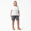 Women’s Plus Cooling Relaxed Fit Shorts, 9″ Women’s Plus Cooling Relaxed Fit Shorts, 9″