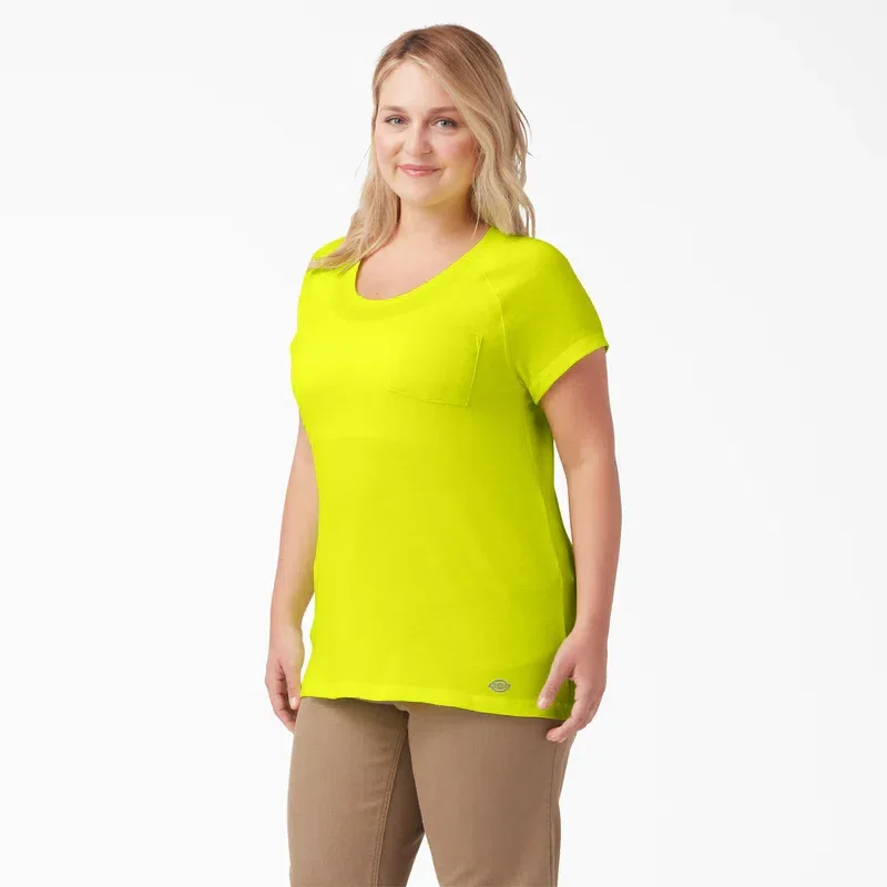 Women’s Plus Cooling Short Sleeve Pocket T-Shirt Women’s Plus Cooling Short Sleeve Pocket T-Shirt
