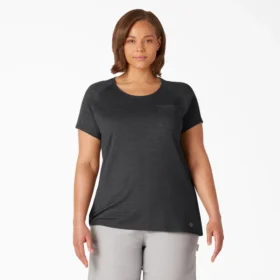 Women’s Plus Cooling Short Sleeve Pocket T-Shirt
