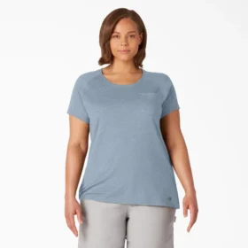 Women’s Plus Cooling Short Sleeve Pocket T-Shirt