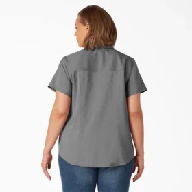 Women’s Plus Cooling Short Sleeve Work Shirt Women’s Plus Cooling Short Sleeve Work Shirt