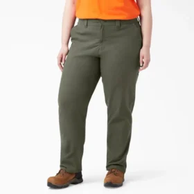 Women’s Plus Flex Relaxed Straight Fit Duck Carpenter Pants