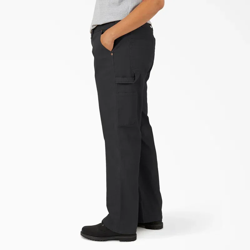 Women’s Plus Flex Relaxed Straight Fit Duck Carpenter Pants Women’s Plus Flex Relaxed Straight Fit Duck Carpenter Pants