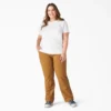Women’s Plus Heavyweight Short Sleeve Pocket T-Shirt Women’s Plus Heavyweight Short Sleeve Pocket T-Shirt