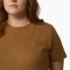 Women’s Plus Heavyweight Short Sleeve Pocket T-Shirt Women’s Plus Heavyweight Short Sleeve Pocket T-Shirt