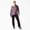 Women’s Plus Henley Long Sleeve Shirt Women’s Plus Henley Long Sleeve Shirt