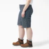 Women’s Plus Hickory Stripe Carpenter Shorts Women’s Plus Hickory Stripe Carpenter Shorts