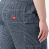 Women’s Plus Hickory Stripe Carpenter Shorts Women’s Plus Hickory Stripe Carpenter Shorts