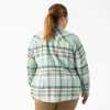 Women’s Plus Long Sleeve Plaid Flannel Shirt Women’s Plus Long Sleeve Plaid Flannel Shirt