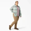 Women’s Plus Long Sleeve Plaid Flannel Shirt Women’s Plus Long Sleeve Plaid Flannel Shirt