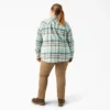 Women’s Plus Long Sleeve Plaid Flannel Shirt Women’s Plus Long Sleeve Plaid Flannel Shirt