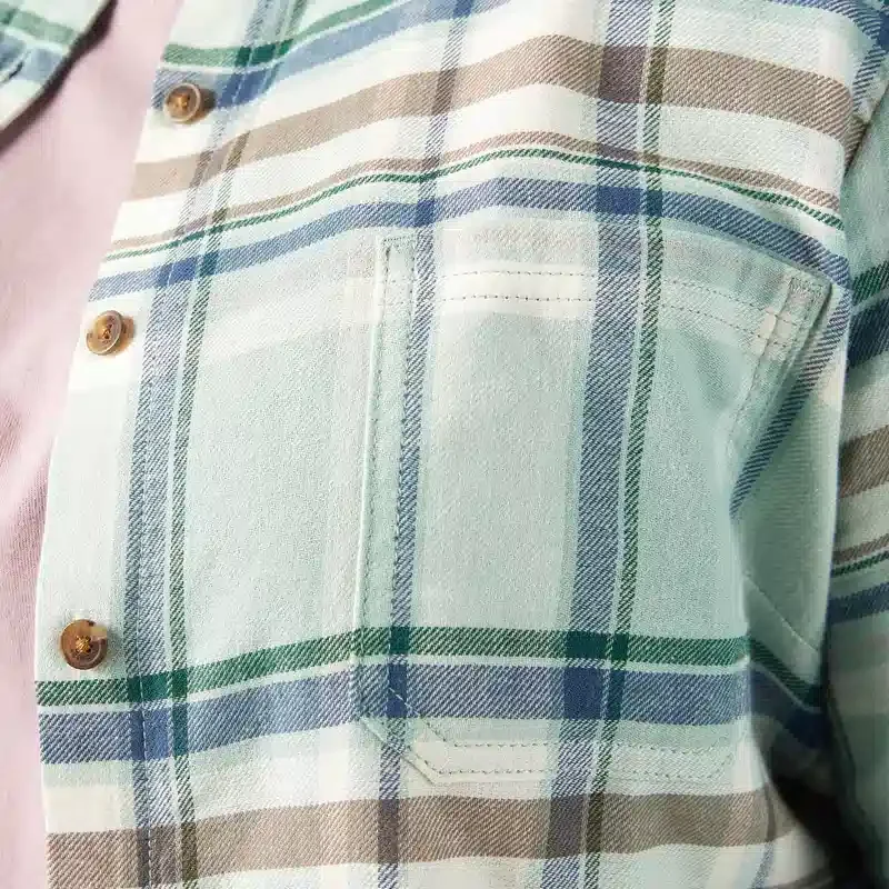 Women’s Plus Long Sleeve Plaid Flannel Shirt Women’s Plus Long Sleeve Plaid Flannel Shirt