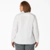 Women’s Plus Long Sleeve Roll-Tab Work Shirt Women’s Plus Long Sleeve Roll-Tab Work Shirt