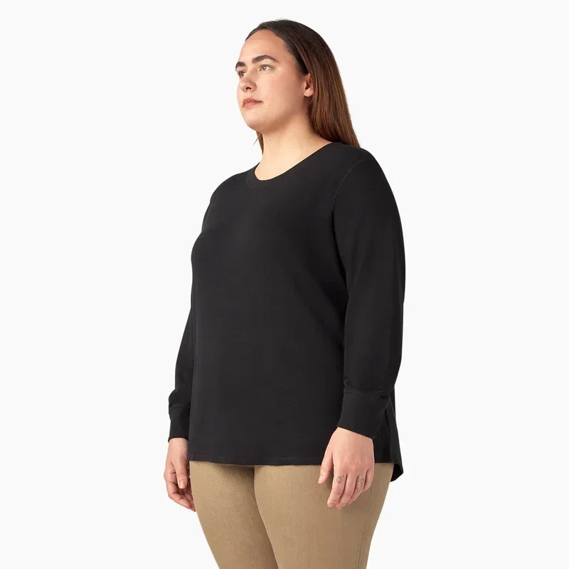 Women’s Plus Long Sleeve Thermal Shirt Women’s Plus Long Sleeve Thermal Shirt