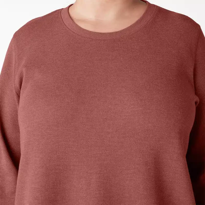 Women’s Plus Long Sleeve Thermal Shirt Women’s Plus Long Sleeve Thermal Shirt