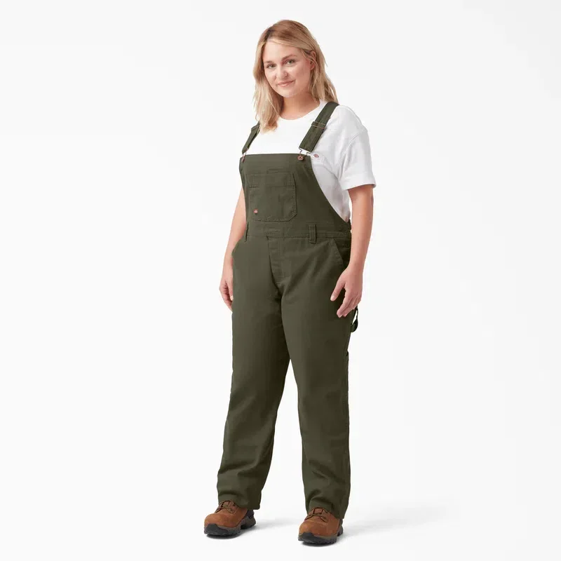 Women’s Plus Relaxed Fit Bib Overalls Women’s Plus Relaxed Fit Bib Overalls