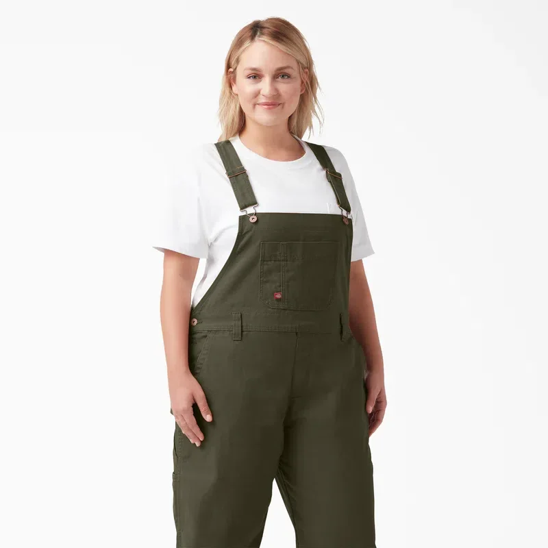 Women’s Plus Relaxed Fit Bib Overalls Women’s Plus Relaxed Fit Bib Overalls