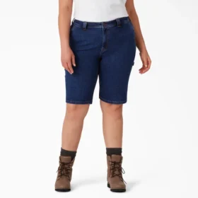Women’s Plus Relaxed Fit Carpenter Shorts, 11″ Women’s Plus Relaxed Fit Carpenter Shorts, 11″