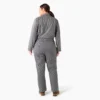 Women’s Plus Relaxed Fit Long Sleeve Hickory Stripe Coveralls Women’s Plus Relaxed Fit Long Sleeve Hickory Stripe Coveralls