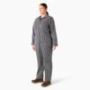 Women’s Plus Relaxed Fit Long Sleeve Hickory Stripe Coveralls Women’s Plus Relaxed Fit Long Sleeve Hickory Stripe Coveralls