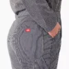 Women’s Plus Relaxed Fit Long Sleeve Hickory Stripe Coveralls Women’s Plus Relaxed Fit Long Sleeve Hickory Stripe Coveralls