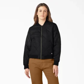 Women’s Quilted Bomber Jacket