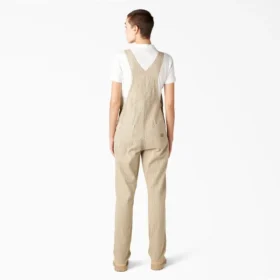 Women’s Regular Fit Hickory Stripe Bib Overalls