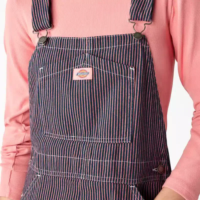 Women’s Regular Fit Hickory Stripe Bib Overalls Women’s Regular Fit Hickory Stripe Bib Overalls
