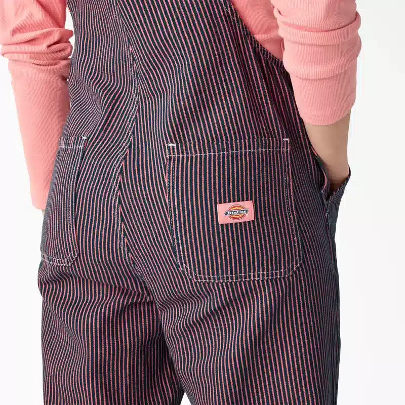 Women’s Regular Fit Hickory Stripe Bib Overalls Women’s Regular Fit Hickory Stripe Bib Overalls