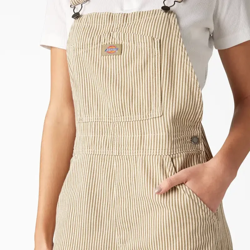 Women’s Regular Fit Hickory Stripe Bib Overalls Women’s Regular Fit Hickory Stripe Bib Overalls