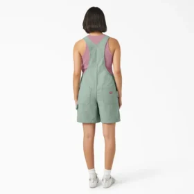 Women’s Relaxed Fit Bib Shortalls, 7″