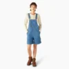 Women’s Relaxed Fit Bib Shortalls, 7″ Women’s Relaxed Fit Bib Shortalls, 7″