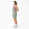 Women’s Relaxed Fit Bib Shortalls, 7″ Women’s Relaxed Fit Bib Shortalls, 7″