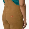 Women’s Relaxed Fit Bib Shortalls, 7″ Women’s Relaxed Fit Bib Shortalls, 7″